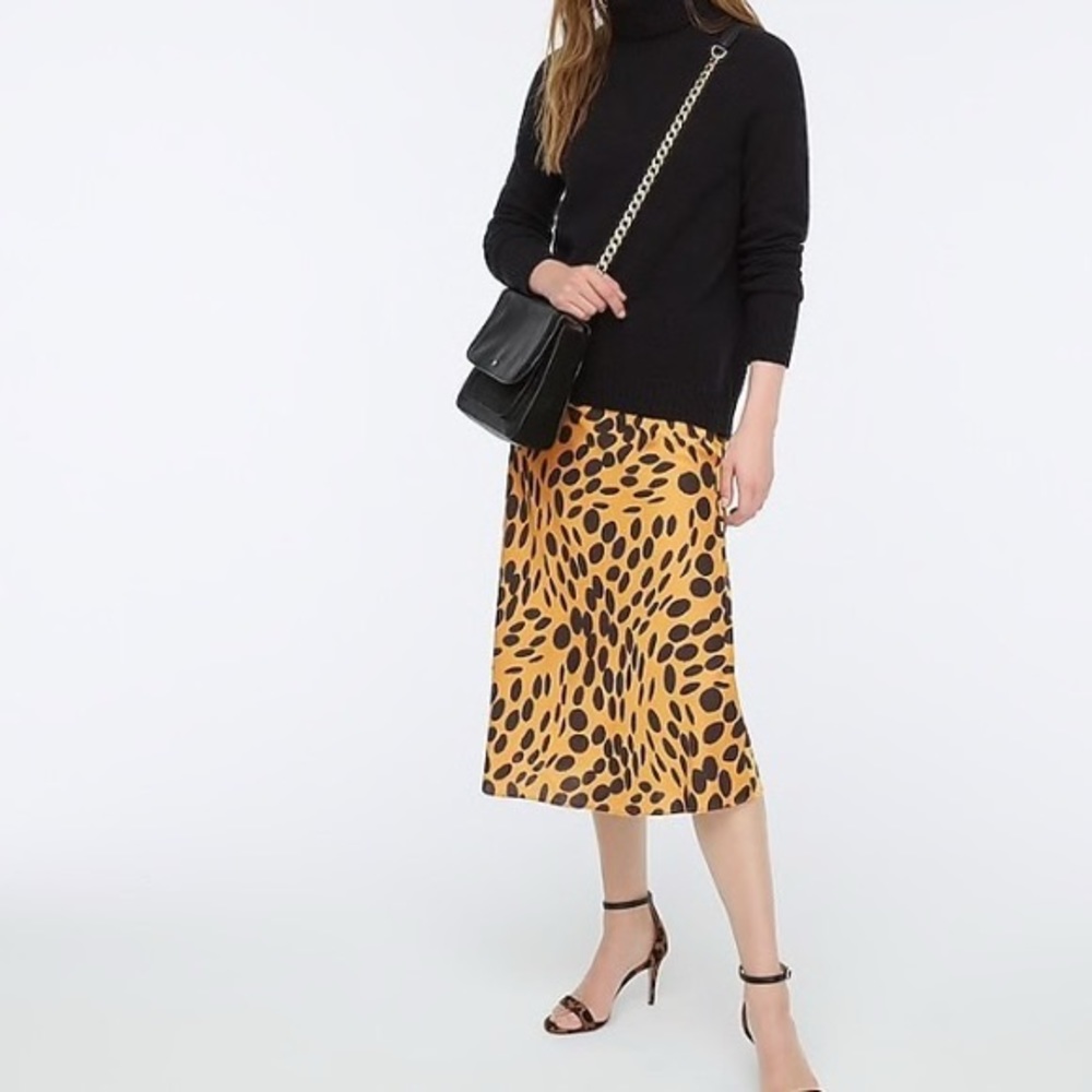 J Crew Dot Skirt